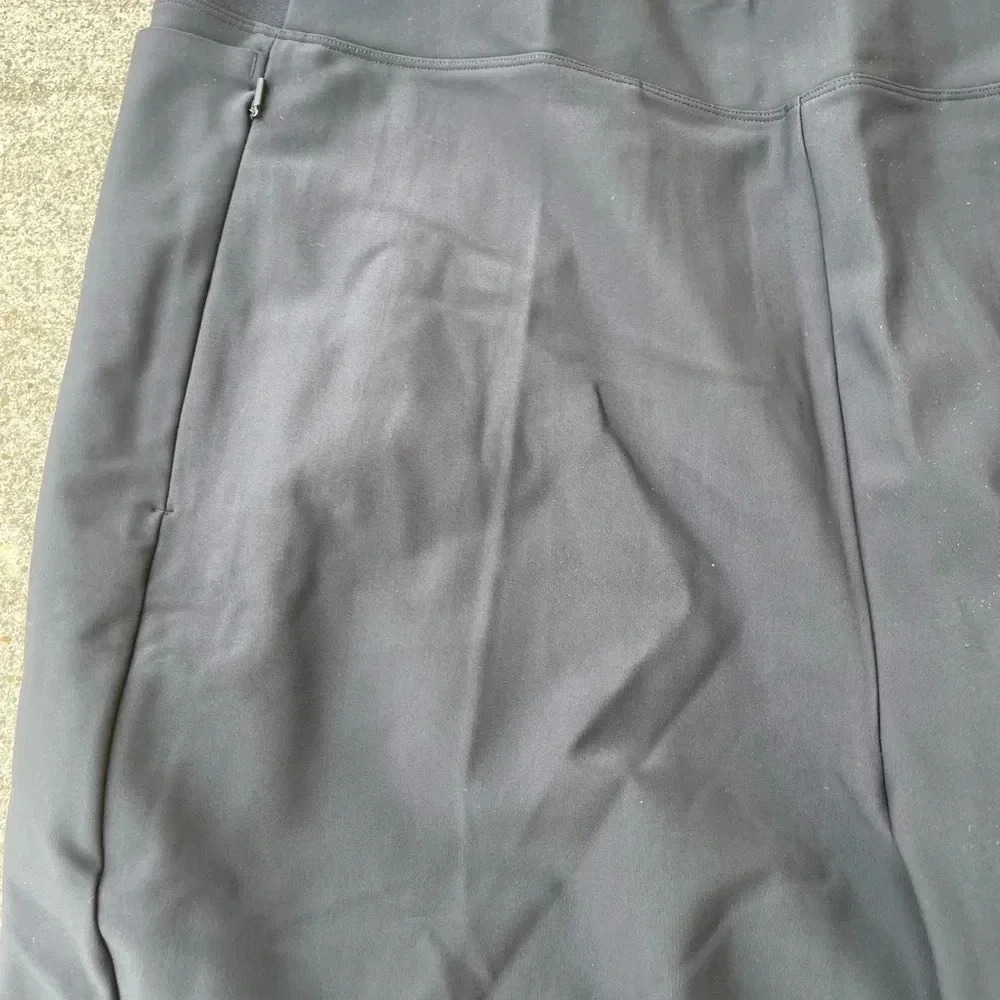 Athleta Stellar Tights size 26 Black Womens Plus NEW Pull on Travel Work Comfy - Picture 2 of 8